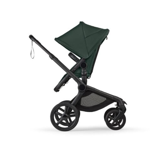 Bugaboo Fox 5 Renew universālie ratiņi 2in1 Black/Fern Green – 3