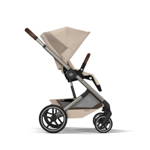 Cybex Balios S Lux 2in1 universālie rati Almond Beige – 6
