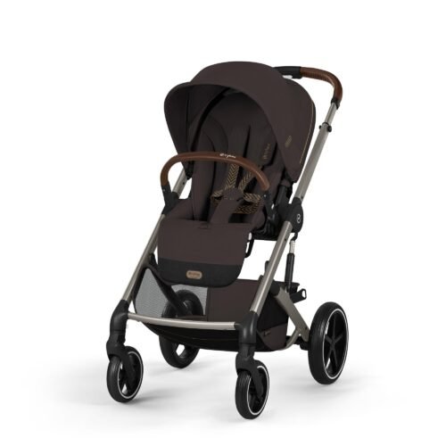 Cybex Balios S Lux 2in1 universālie rati Chocolate Brown – 5