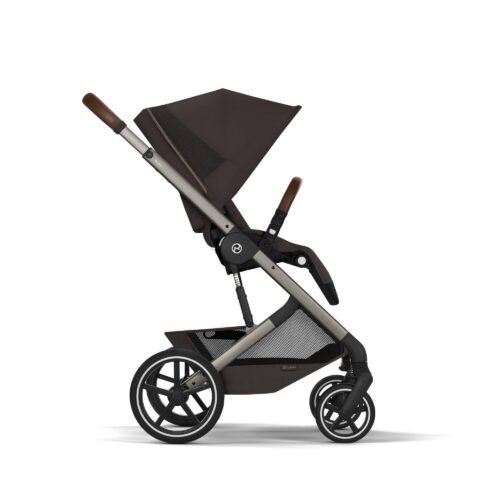 Cybex Balios S Lux 2in1 universālie rati Chocolate Brown – 6