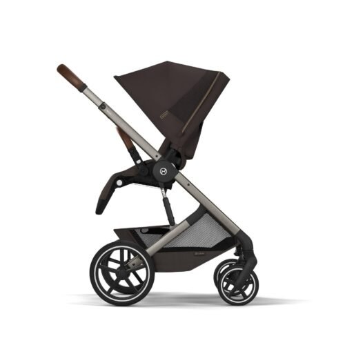 Cybex Balios S Lux 2in1 universālie rati Chocolate Brown – 7
