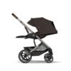 Cybex Balios S Lux 2in1 universālie rati Chocolate Brown – 8