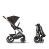 Cybex Balios S Lux 2in1 universālie rati Chocolate Brown – 9