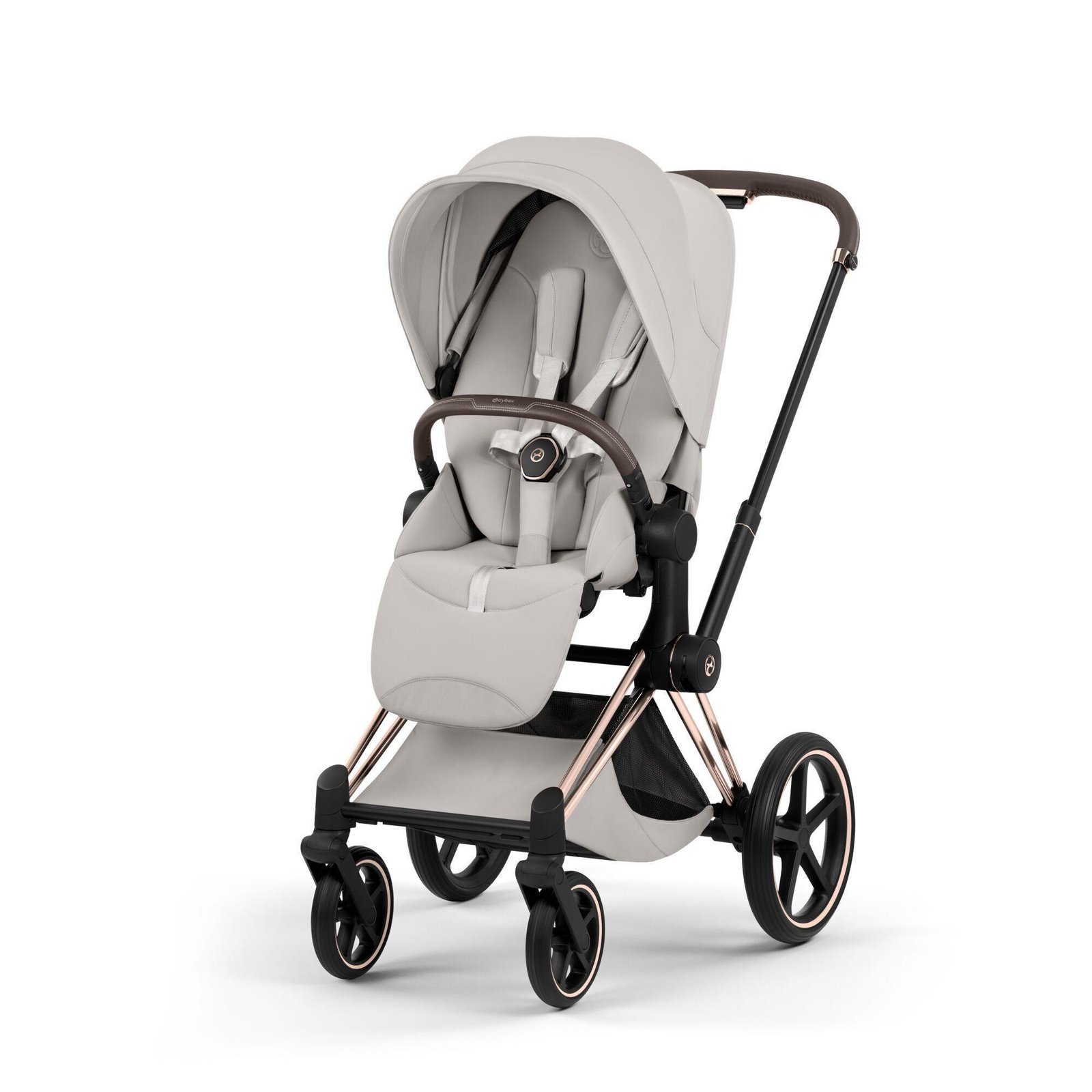 Cybex Priam V5 Style 2in1 universālie rati City Grey, Rose Gold – 2
