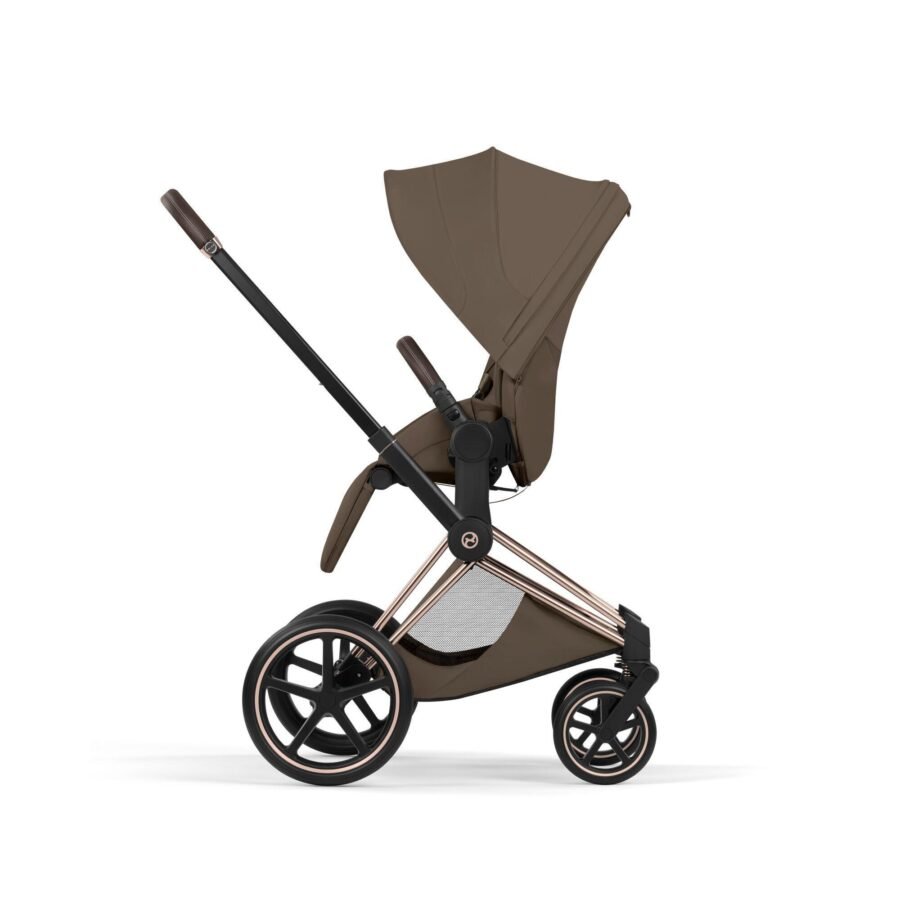 Cybex Priam V5 Style 2in1 universālie rati Coconut Brown, Rose Gold – 3