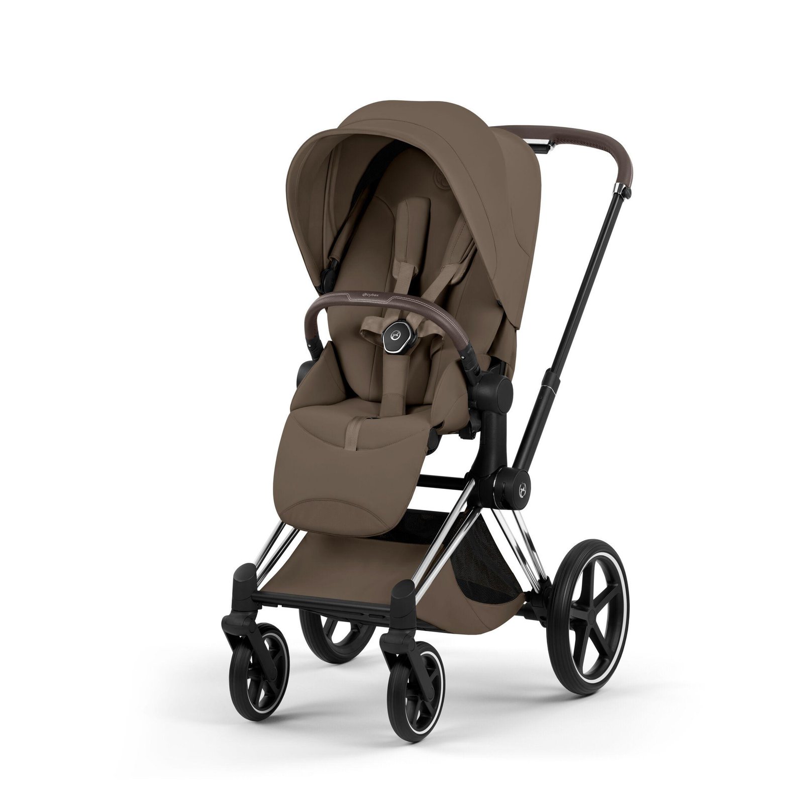 Cybex Priam V5 Style 2in1 universālie rati Coconut Brown, Chrome Brown – 2