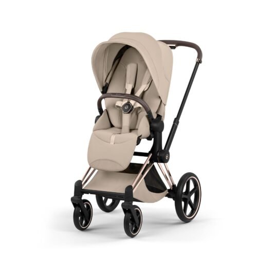 Cybex Priam V5 Style 2in1 universālie rati Cozy Beige, Rose Gold – 3