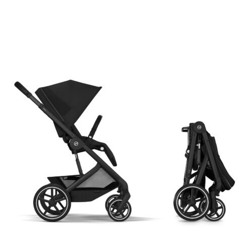 Cybex Balios S Lux 2in1 universālie rati Moon Black – 9