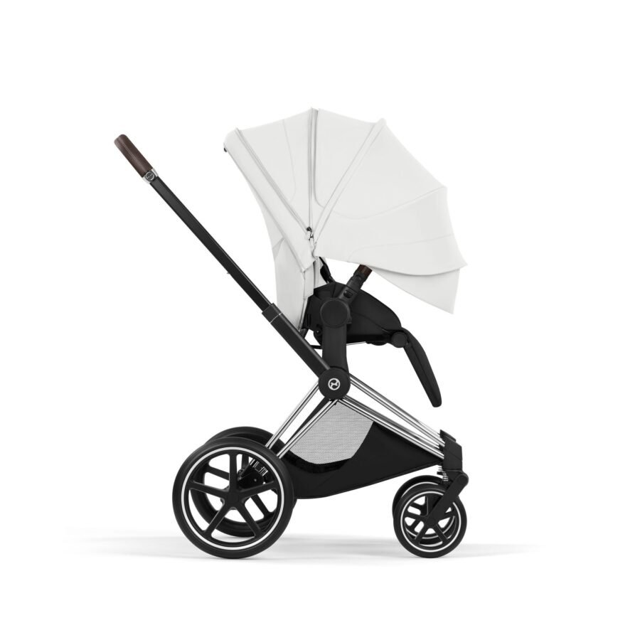 Cybex Priam V5 Style 2in1 universālie rati Off White, Chrome Brown – 3