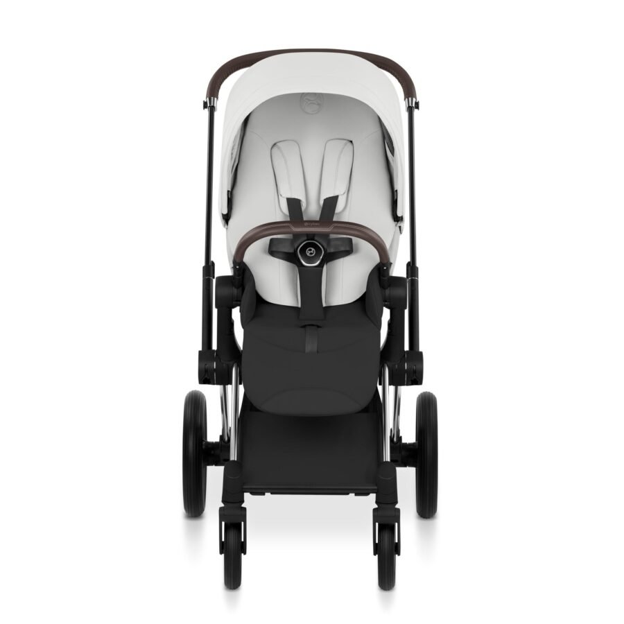 Cybex Priam V5 Style 2in1 universālie rati Off White, Chrome Brown – 4