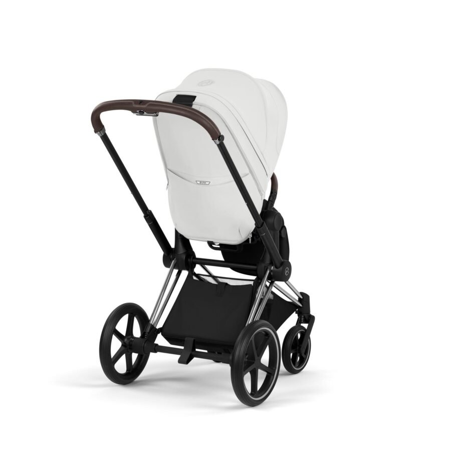 Cybex Priam V5 Style 2in1 universālie rati Off White, Chrome Brown – 5