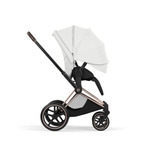 Cybex Priam V5 Style 2in1 universālie rati Off White, Rose Gold – 5