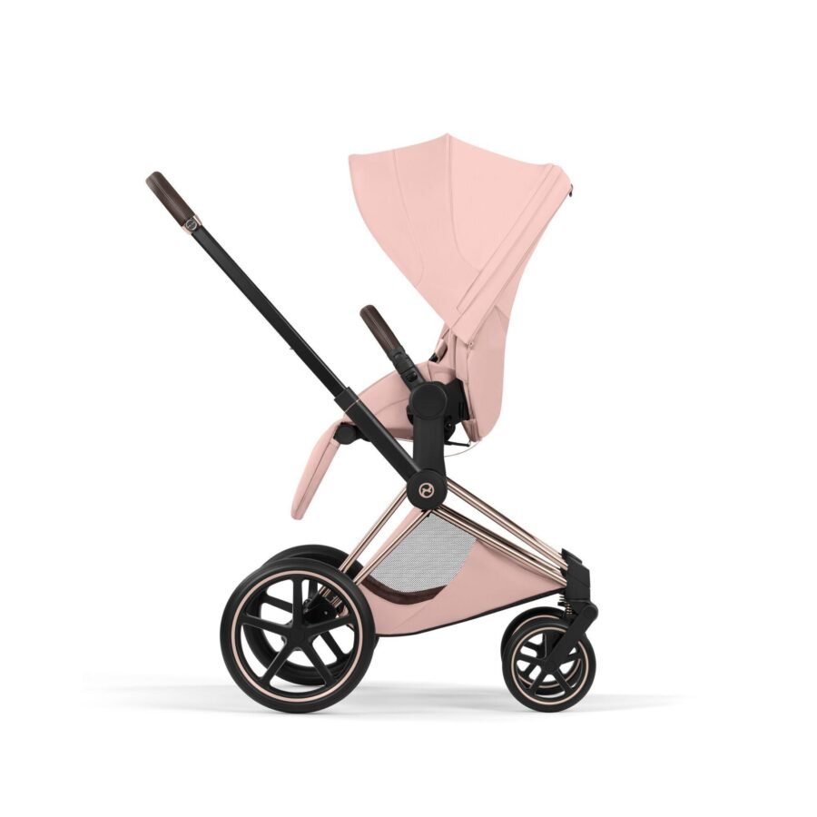 Cybex Priam V5 Style 2in1 universālie rati Peach Pink, Rose Gold – 3