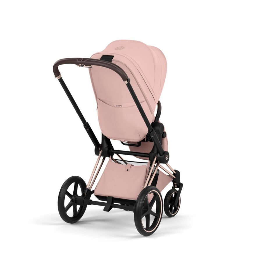 Cybex Priam V5 Style 2in1 universālie rati Peach Pink, Rose Gold – 7