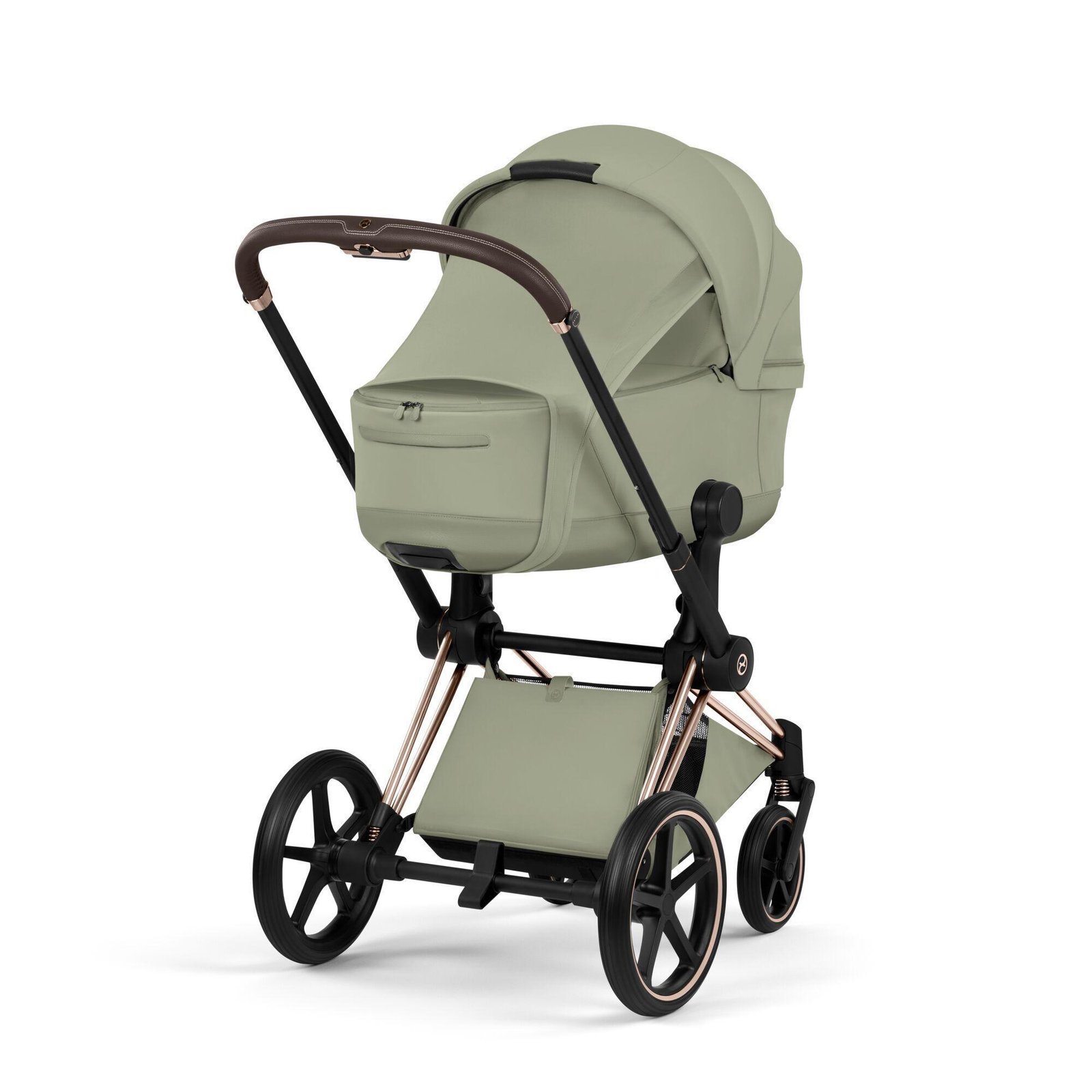stroller-sets-cybex-sage-green-cybex-priam-style-stroller-set-sage-green-frame-rose-gold-140450-116910.jpg Cybex Priam V5 Style 2in1 universālie rati Sage Green, Rose Gold