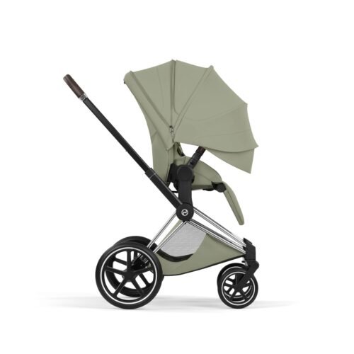 Cybex Priam V5 Style 2in1 universālie rati Sage Green, Chrome Brown – 3