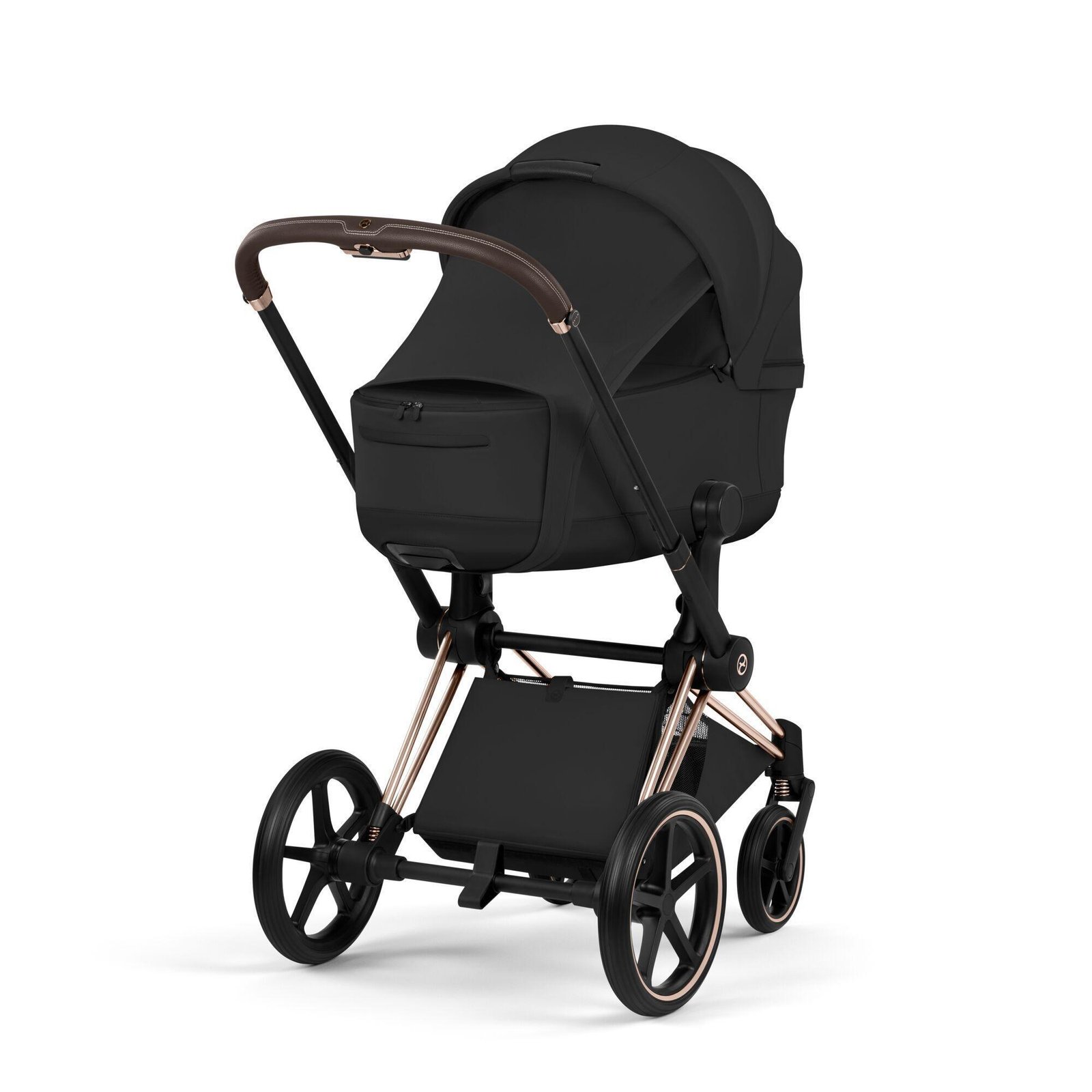 Cybex Priam V5 Style 2in1 universālie rati Sepia Black, Rose Gold – 2