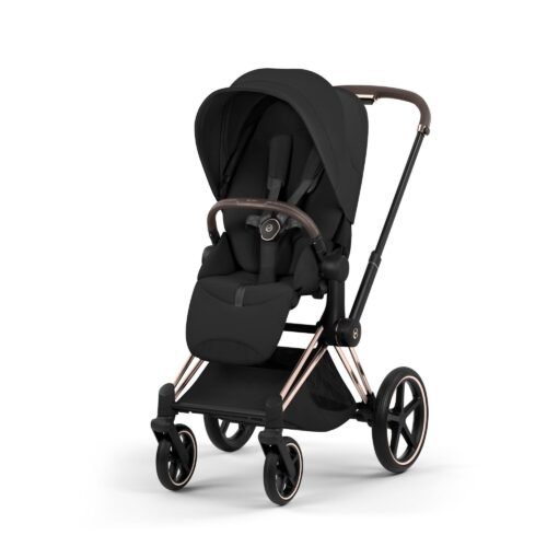 Cybex Priam V5 Style 2in1 universālie rati Sepia Black, Rose Gold – 3