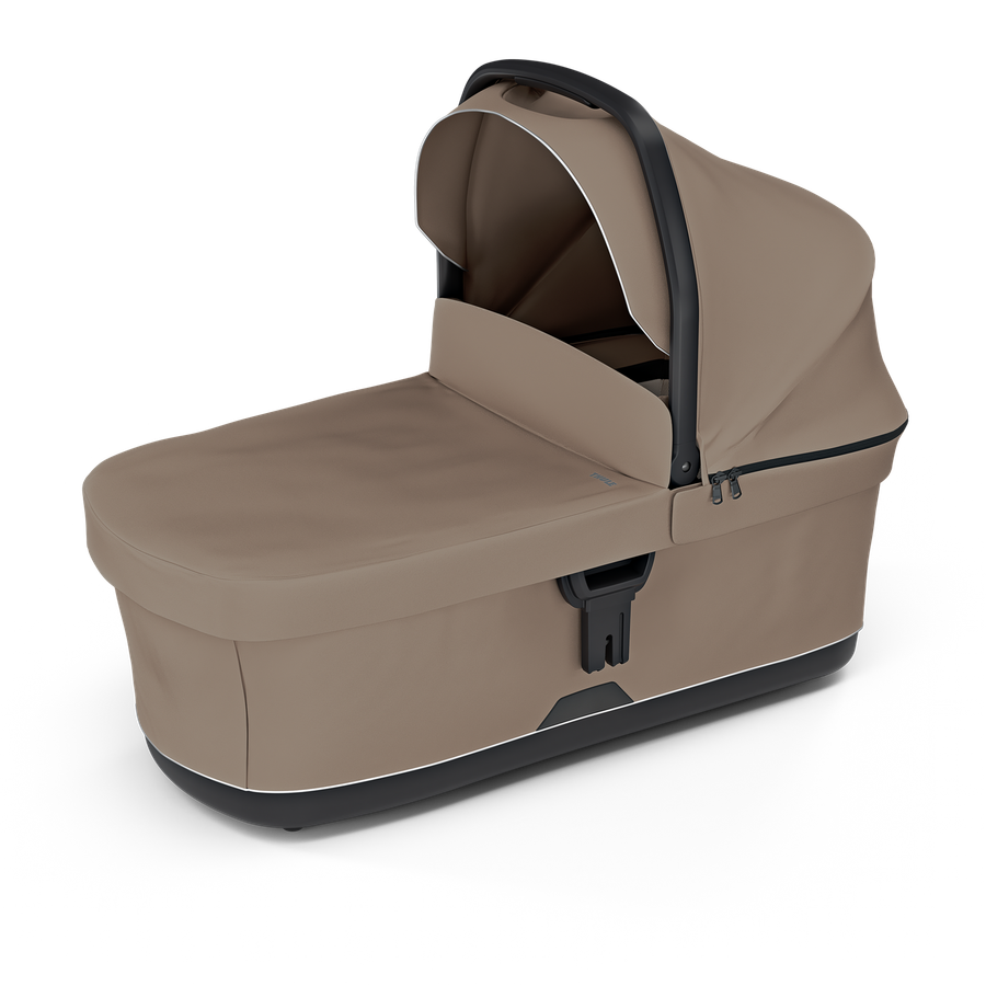 Thule Urban Glide 3 universālie ratiņi 3in1 Tinted Taupe on Black + Thule Maple Connect Black – foto 3