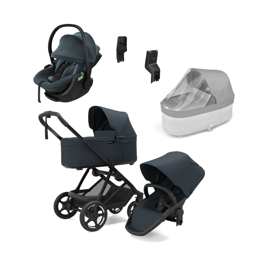 Thule Charm universālie ratiņi 3in1 Darkest