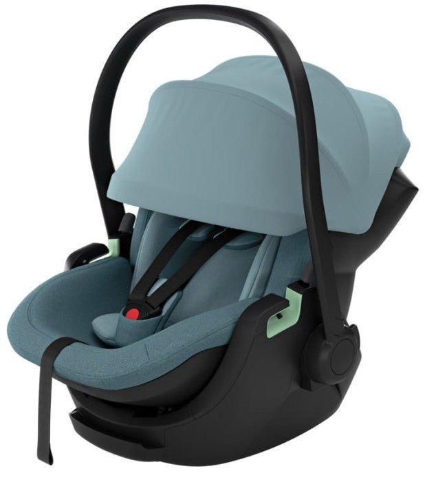 Thule zils mazuļu autokrēsliņš ar rokturi un jumtiņu