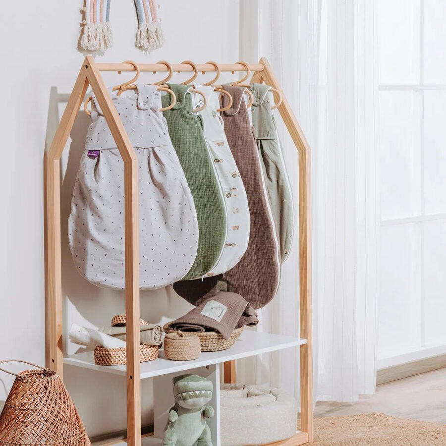 Traumeland Liebmich zīdaiņu guļammaiss – Hophop Bunny Beige – 62/68 cm – foto 7