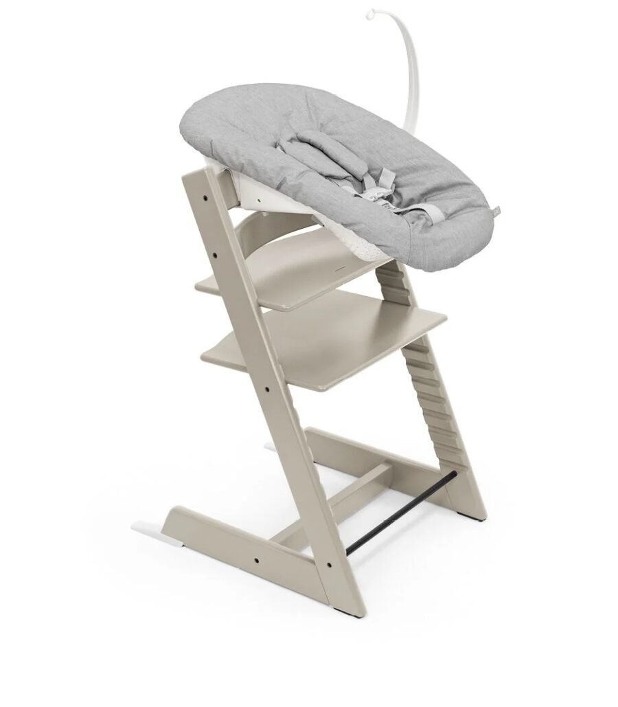 Stokke Tripp Trapp barošanas krēsls – Cashmere Grey – foto 3