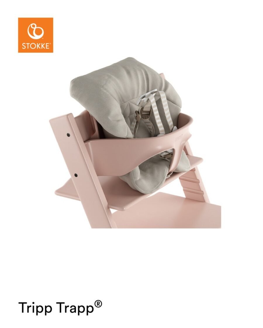 Stokke Tripp Trapp barošanas krēsls – Serene Pink – foto 5