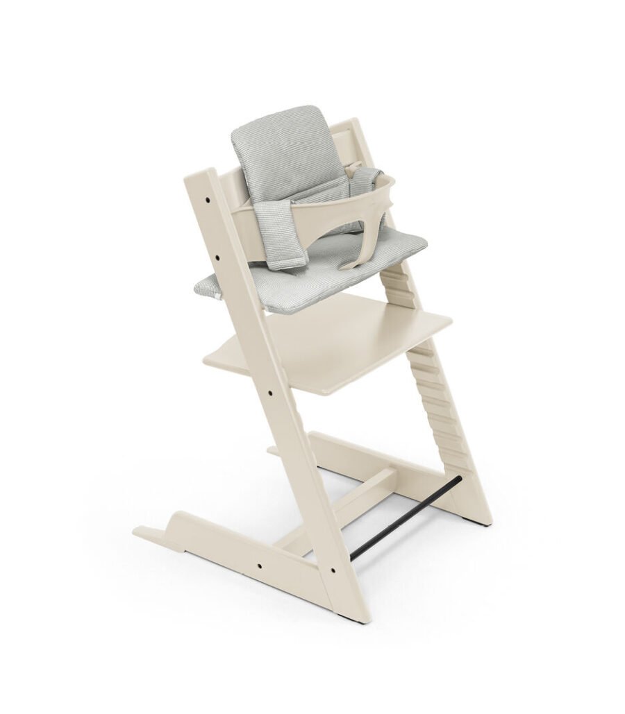 Stokke Tripp Trapp barošanas krēsls – Vanilla White – foto 3