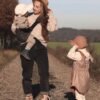Wildride Toddler Swing Carrier ķengursoma Grey Leopard