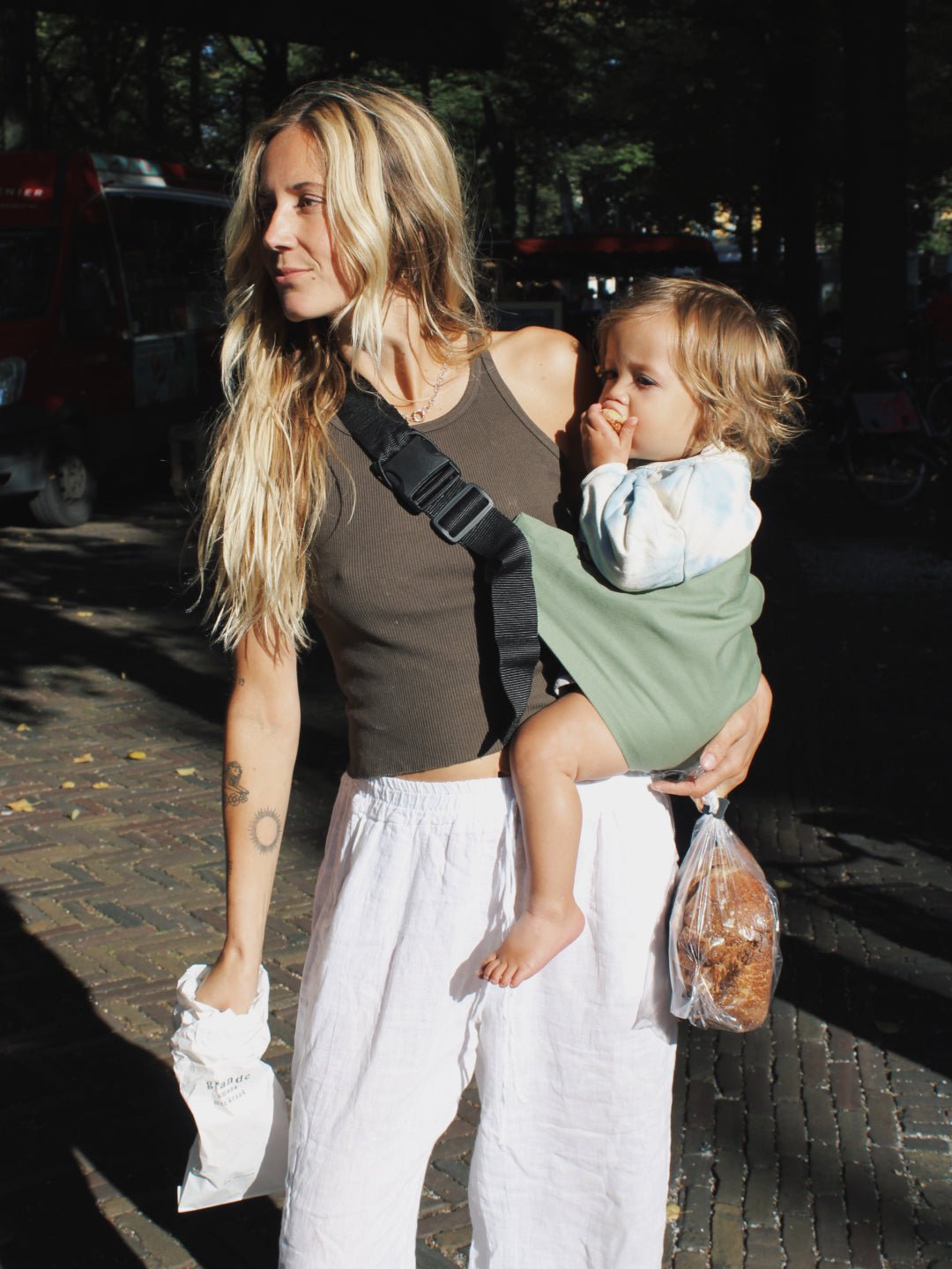 Wildride Toddler Swing Carrier ķengursoma Fern