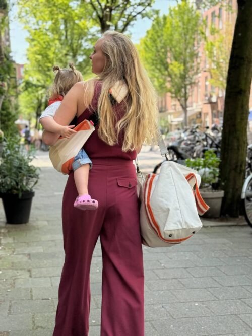 Wildride Toddler Swing Carrier ķengursoma Orange Graphic