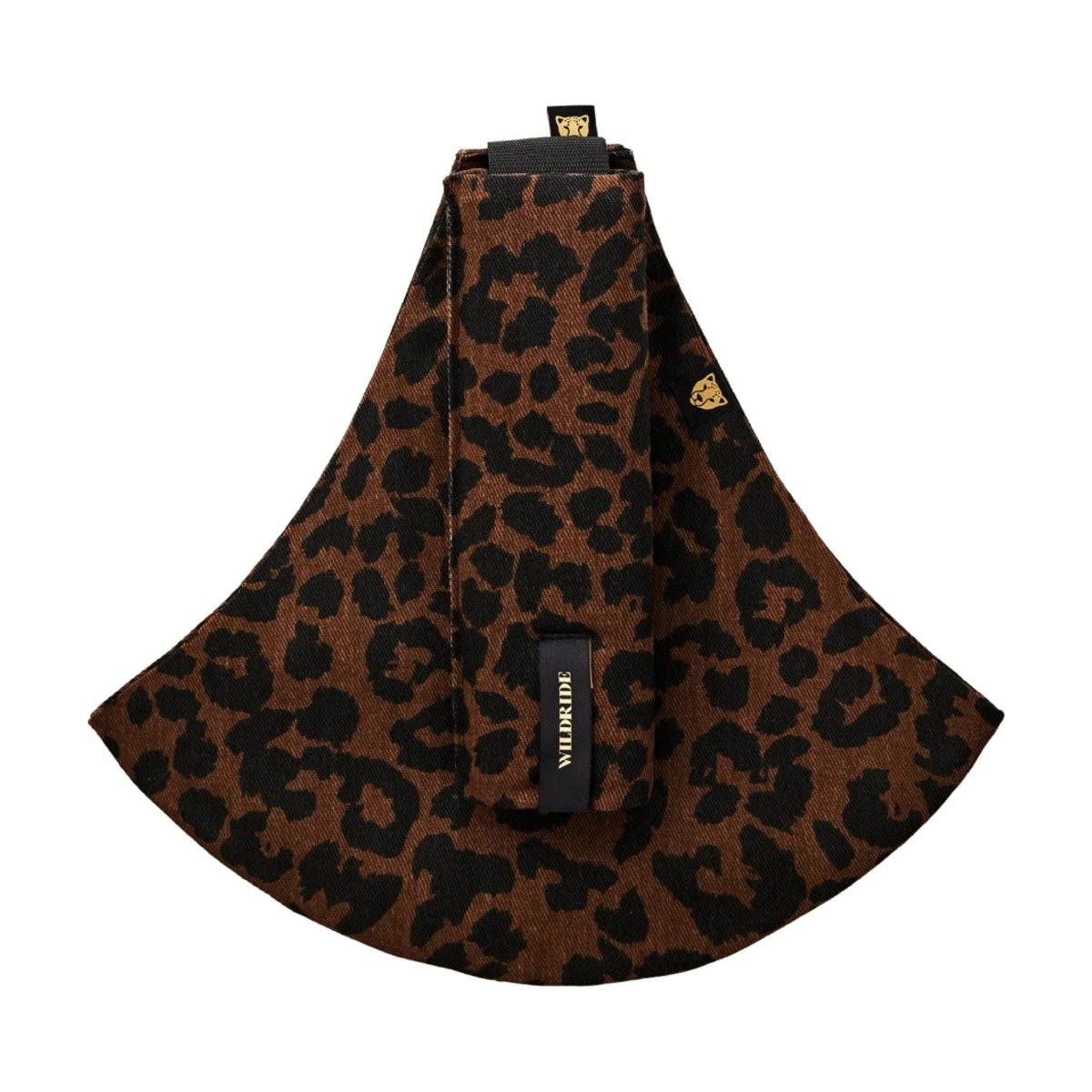 wildride-toddler-swing-carrier-brown-leopard-balts-fons Wildride Toddler Swing Carrier ķengursoma brown leopard