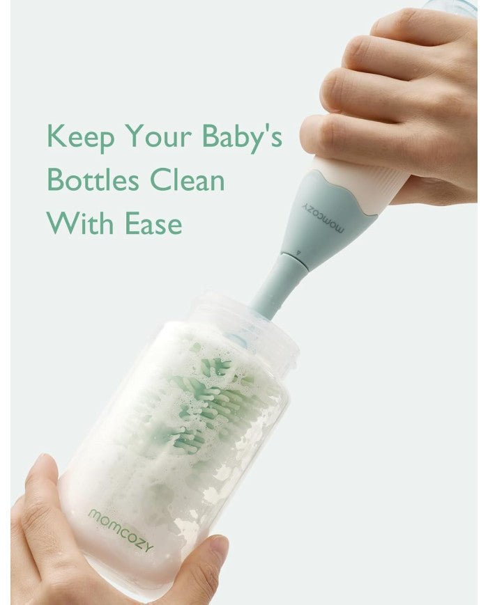 Momcozy Push-Press pudelīšu un knupīšu birstīšu komplekts
